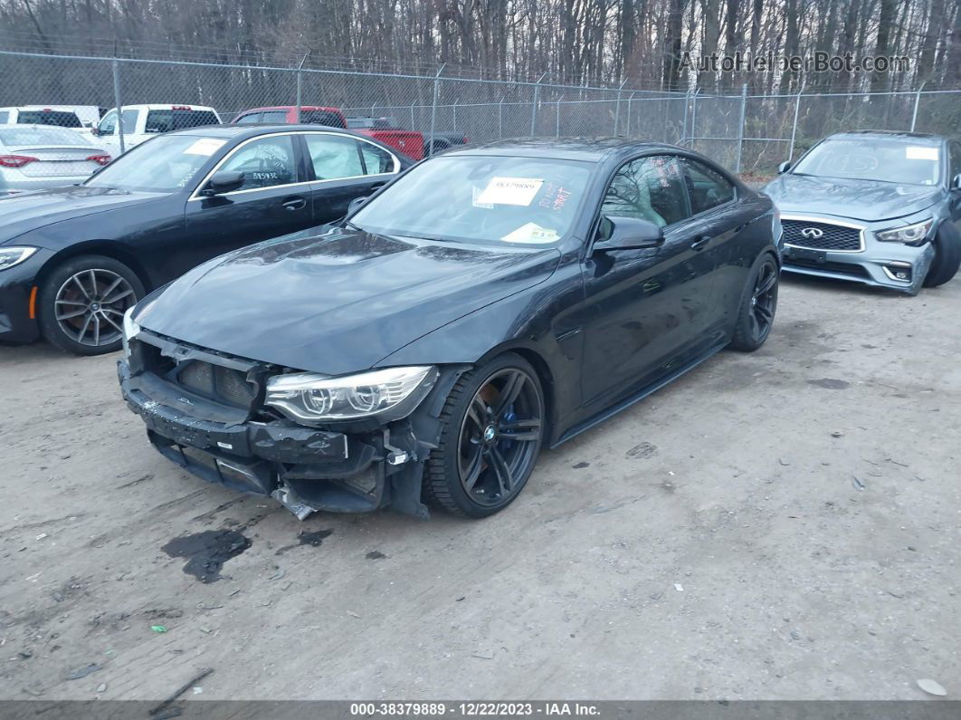 2016 Bmw M4   Black vin: WBS3R9C54GK337891