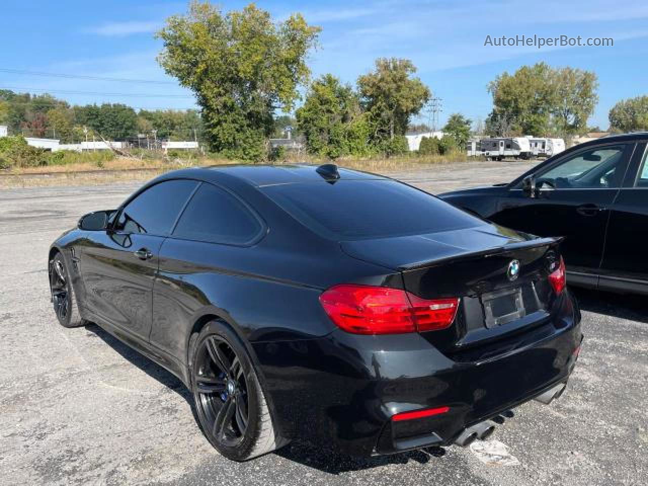 2016 Bmw M4  Black vin: WBS3R9C54GK338376