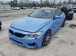 2016 Bmw M4  Синий vin: WBS3R9C54GK338846