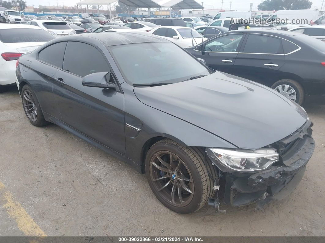 2015 Bmw M4   Gray vin: WBS3R9C55FK332715