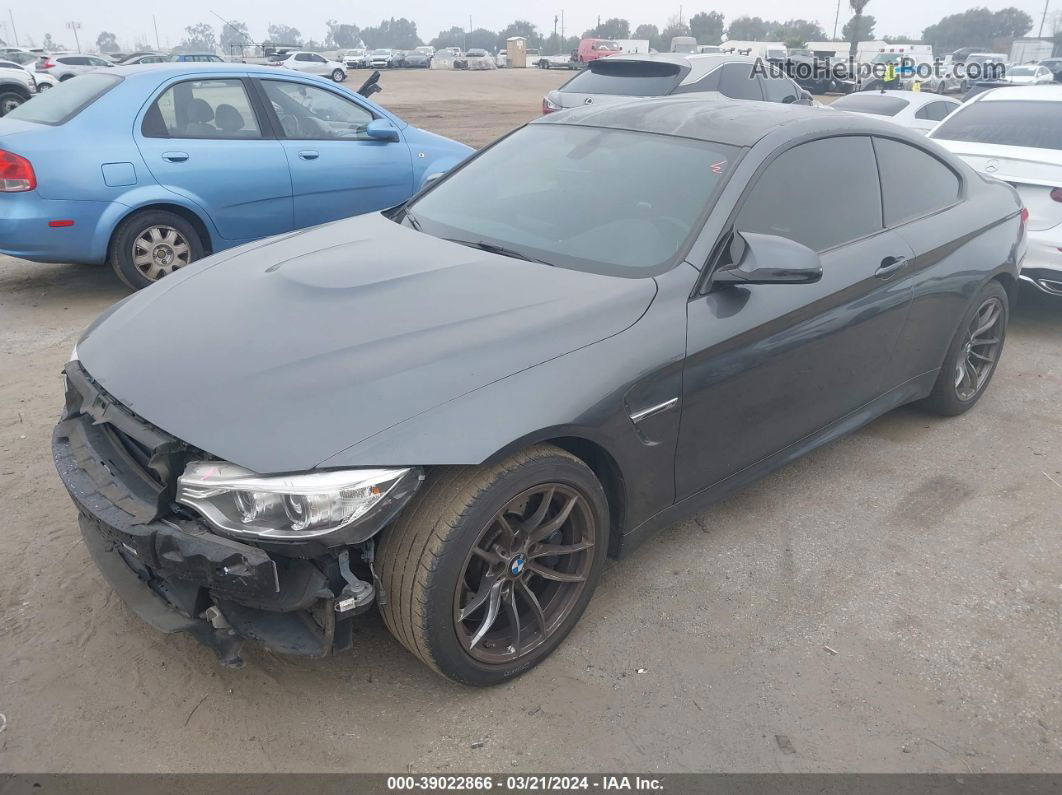 2015 Bmw M4   Gray vin: WBS3R9C55FK332715