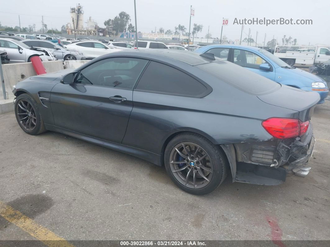 2015 Bmw M4   Gray vin: WBS3R9C55FK332715