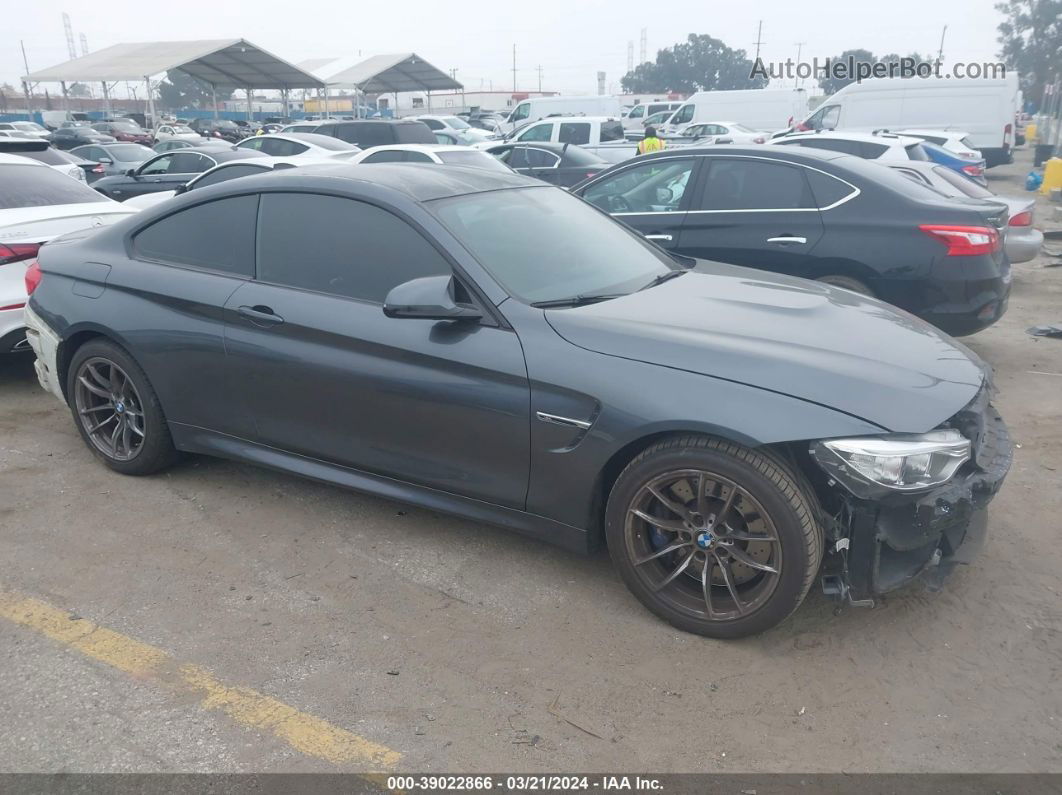 2015 Bmw M4   Gray vin: WBS3R9C55FK332715