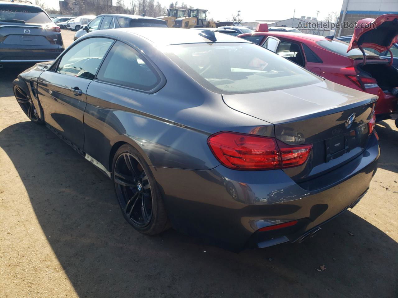 2016 Bmw M4  Gray vin: WBS3R9C55GK339018