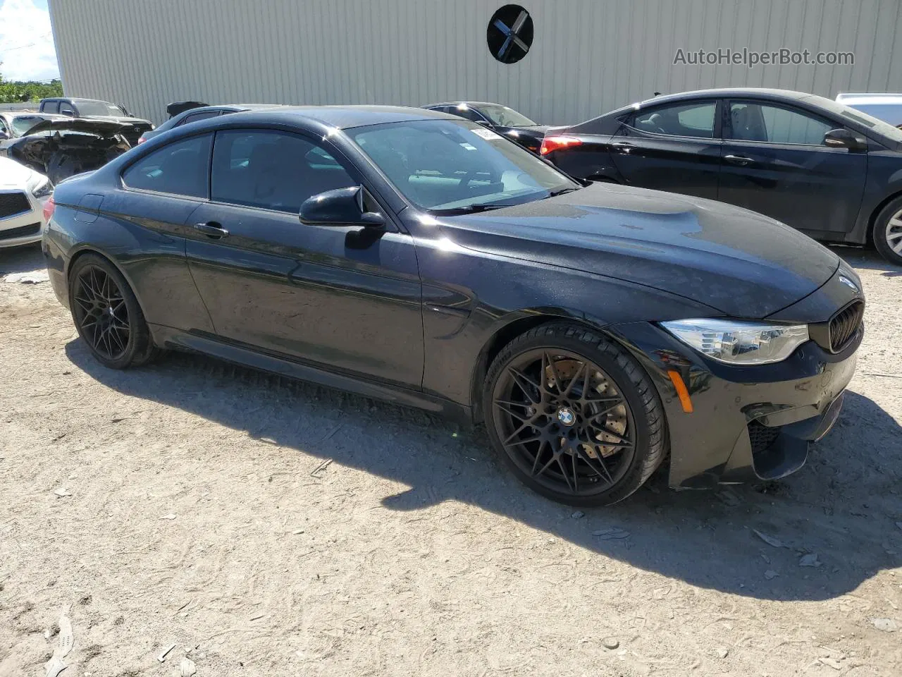 2016 Bmw M4  Black vin: WBS3R9C55GK339049