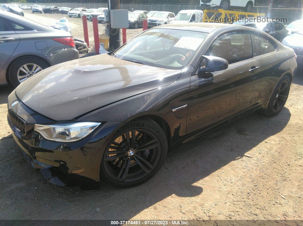 2015 Bmw M4   Black vin: WBS3R9C56FK330312