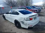 2015 Bmw M4   White vin: WBS3R9C56FK333050