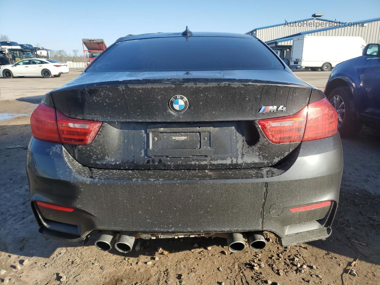 2016 Bmw M4  Black vin: WBS3R9C56GK335687