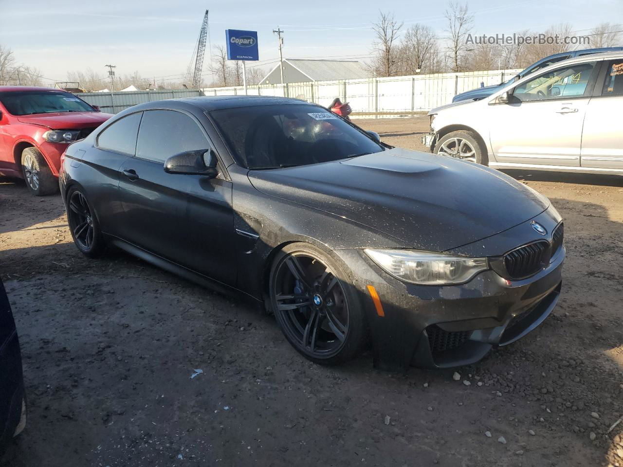 2016 Bmw M4  Black vin: WBS3R9C56GK335687