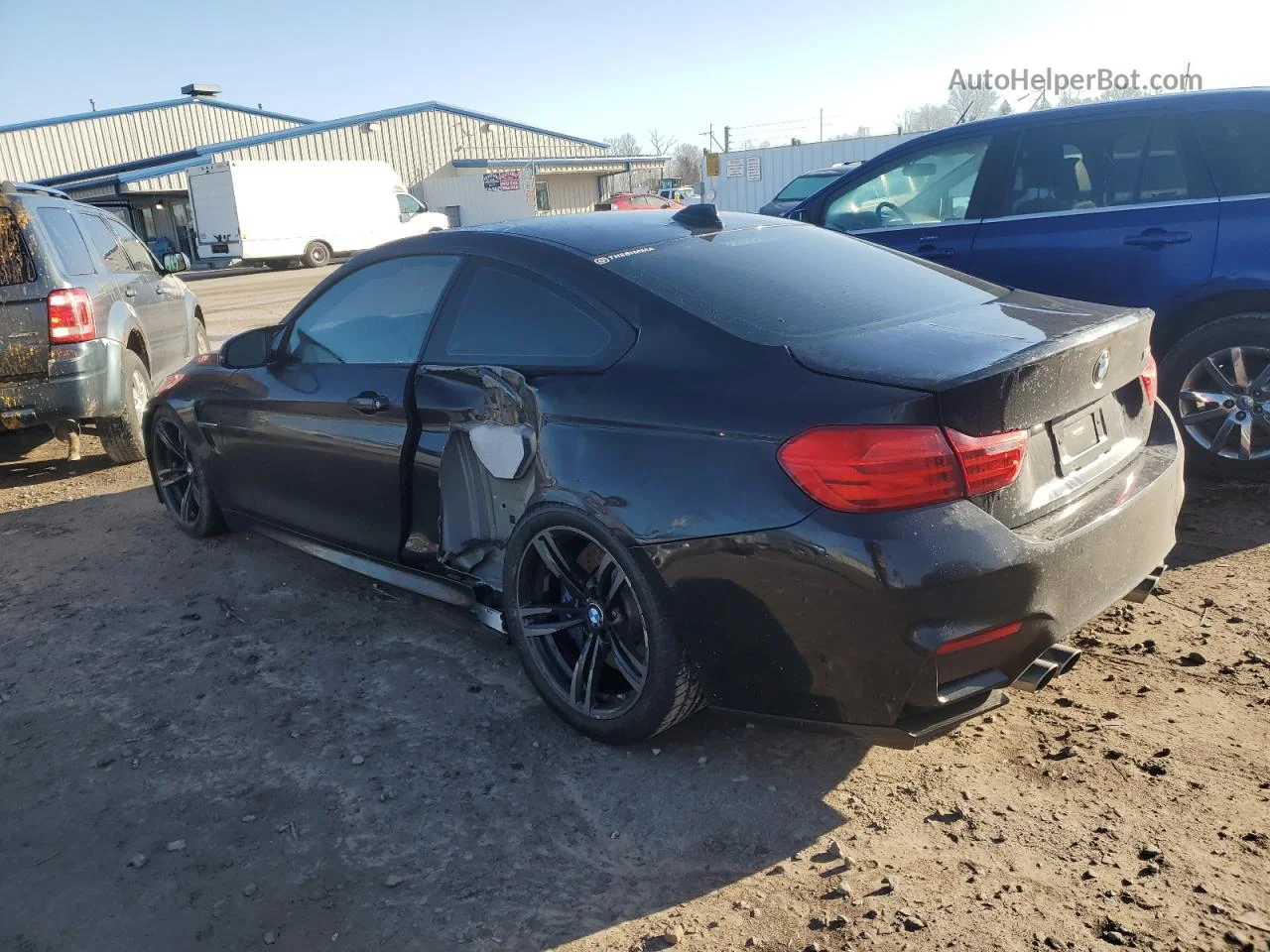 2016 Bmw M4  Black vin: WBS3R9C56GK335687