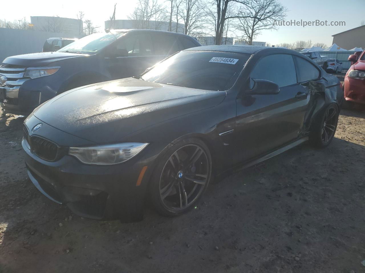 2016 Bmw M4  Black vin: WBS3R9C56GK335687