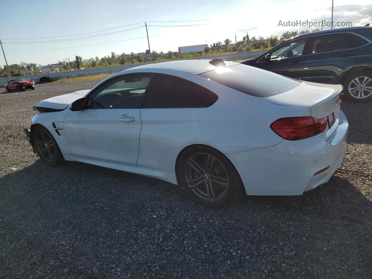 2016 Bmw M4  Белый vin: WBS3R9C56GK336290