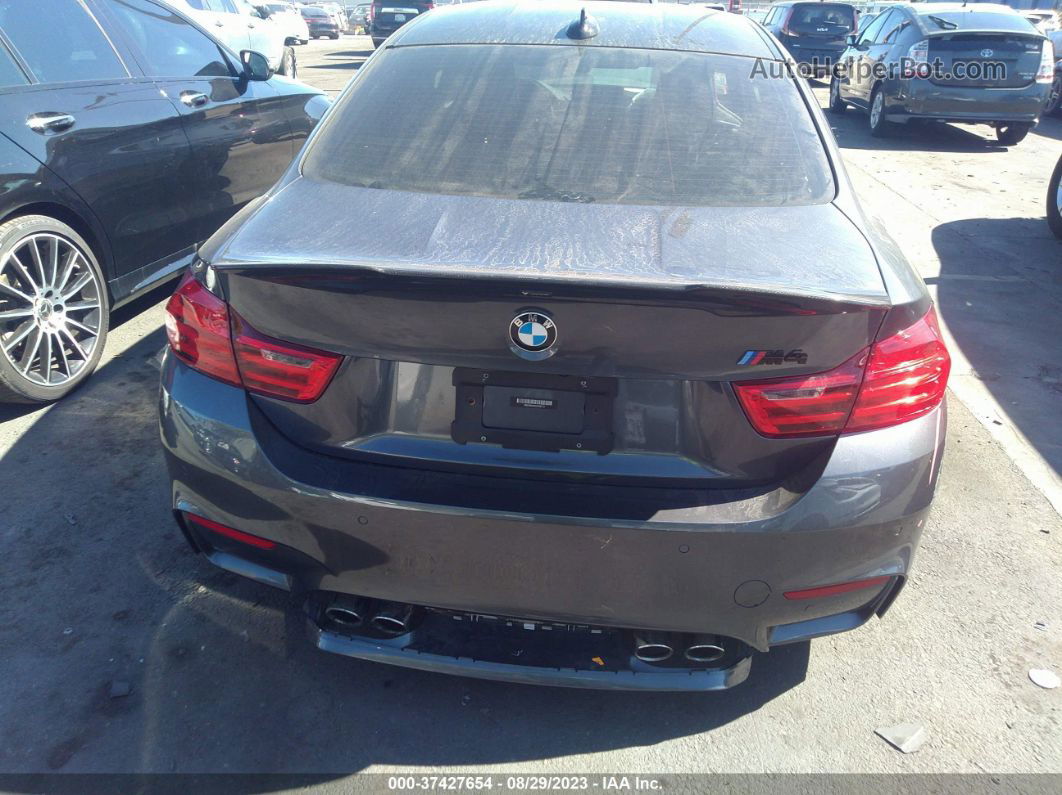 2016 Bmw M4   Gray vin: WBS3R9C56GK336712