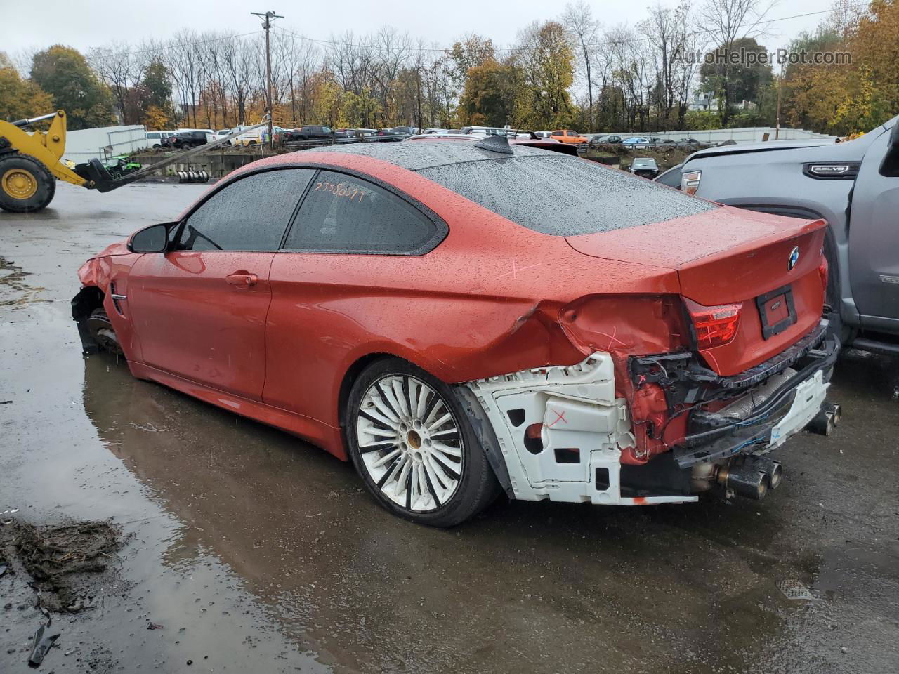 2016 Bmw M4  Red vin: WBS3R9C56GK336757