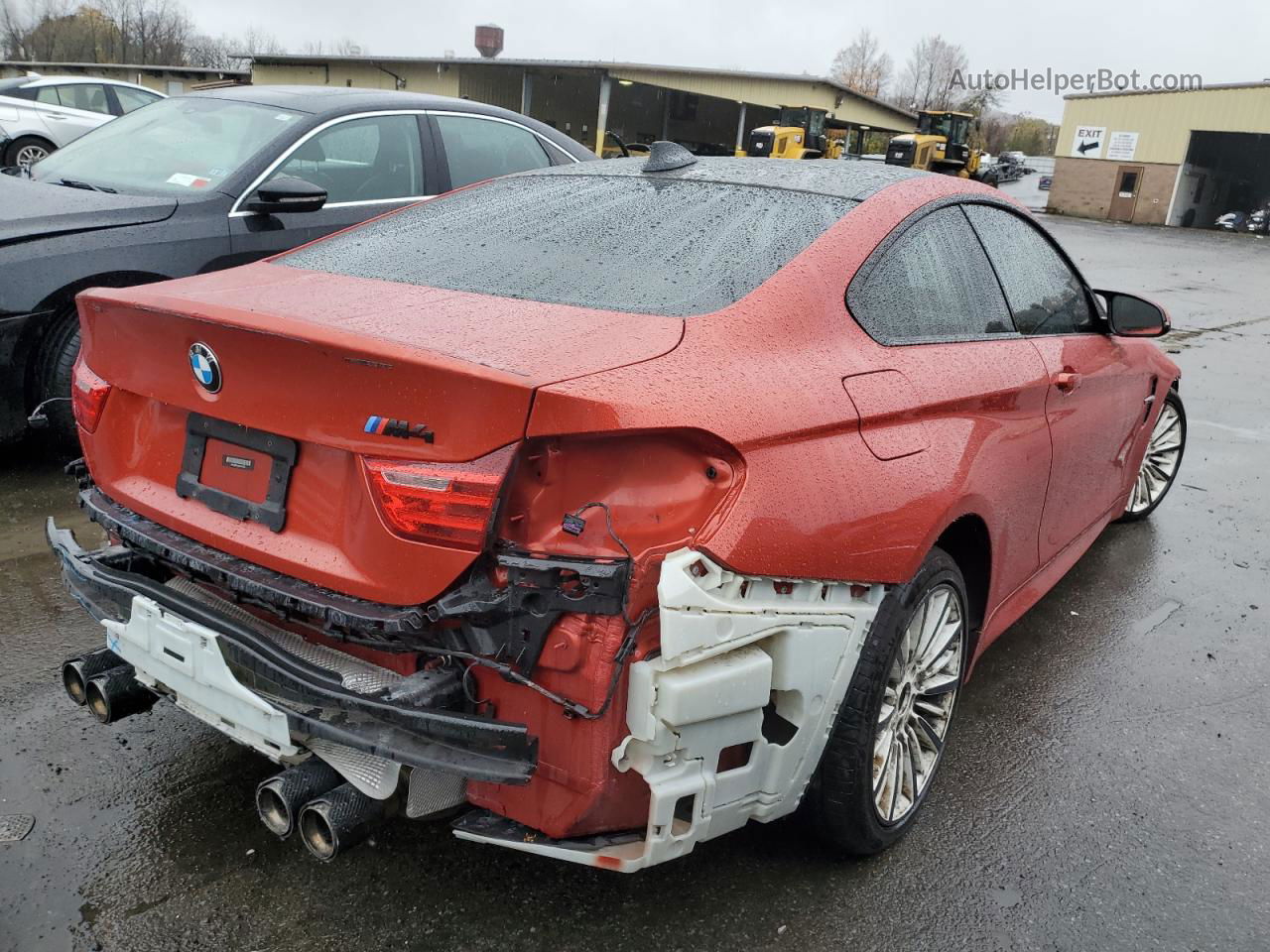 2016 Bmw M4  Red vin: WBS3R9C56GK336757