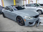 2016 Bmw M4 Gray vin: WBS3R9C56GK338878