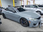 2016 Bmw M4 Gray vin: WBS3R9C56GK338878