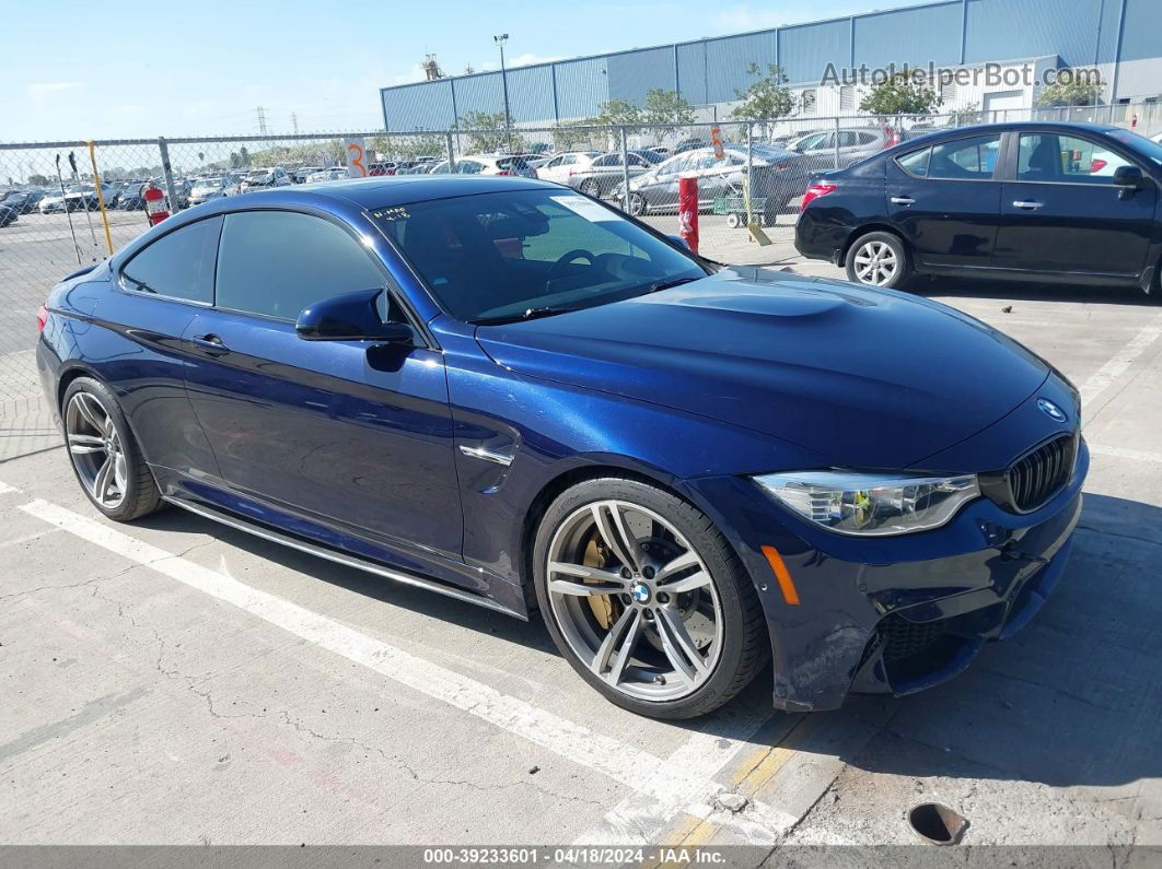 2016 Bmw M4   Синий vin: WBS3R9C56GK338962