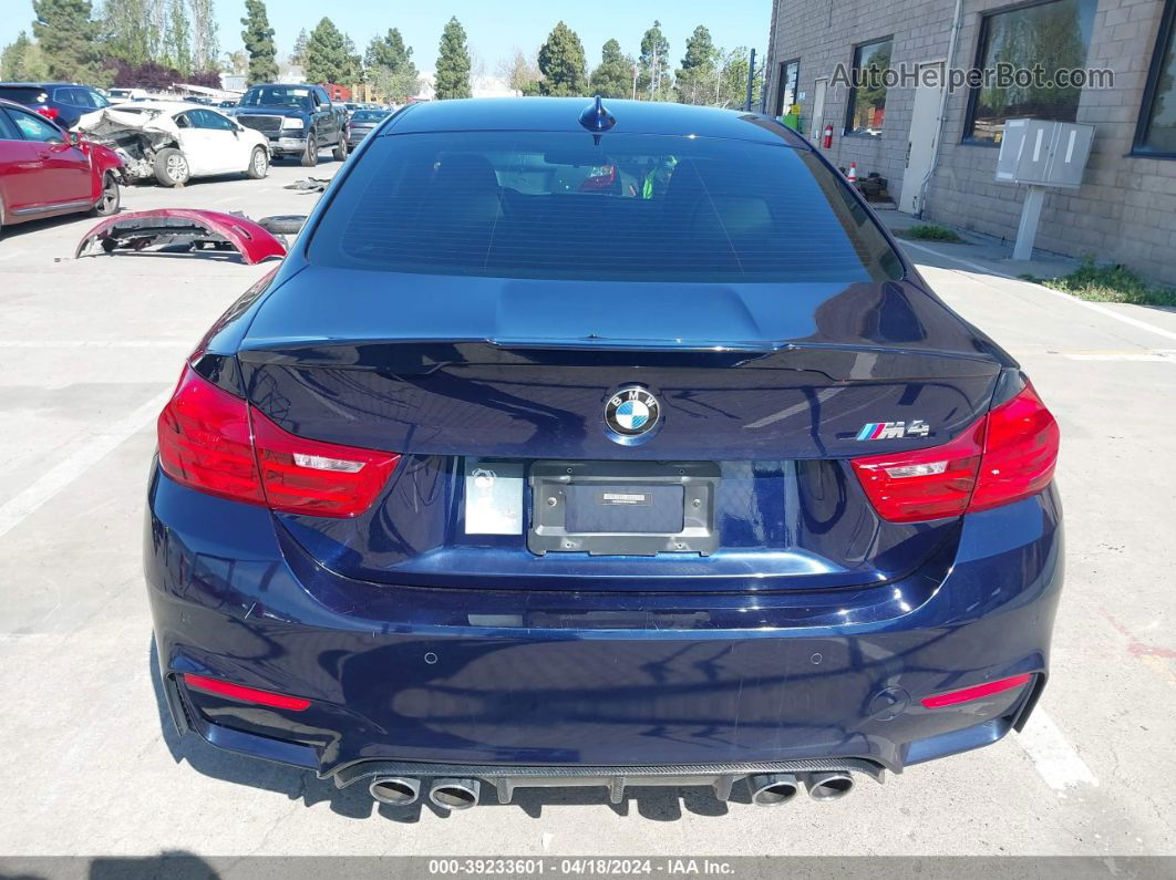 2016 Bmw M4   Синий vin: WBS3R9C56GK338962