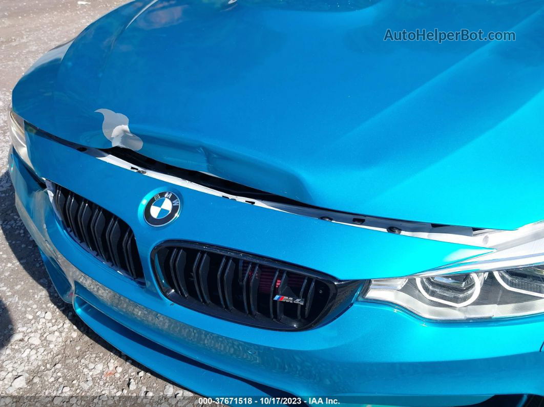 2015 Bmw M4   Синий vin: WBS3R9C57FF708999