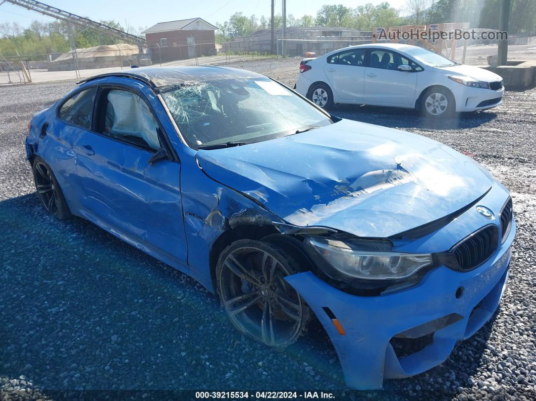 2015 Bmw M4   Blue vin: WBS3R9C57FK332893