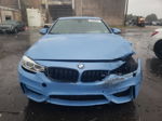 2015 Bmw M4  Синий vin: WBS3R9C57FK335261