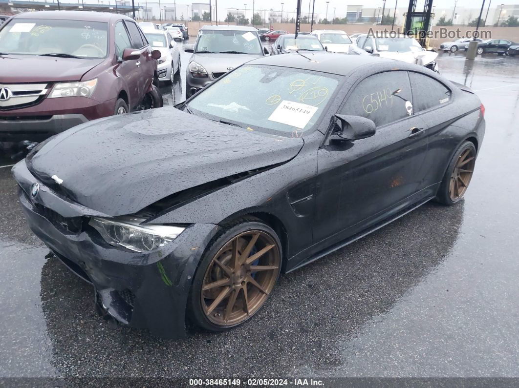 2015 Bmw M4   Black vin: WBS3R9C57FK335566