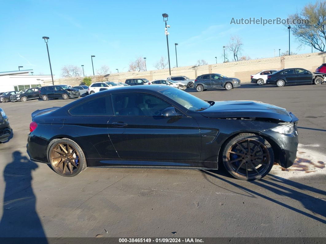 2015 Bmw M4   Black vin: WBS3R9C57FK335566