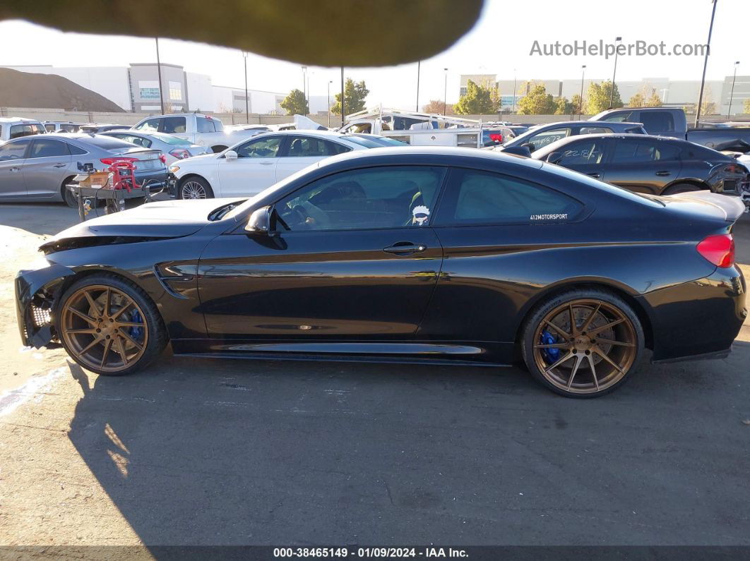 2015 Bmw M4   Черный vin: WBS3R9C57FK335566