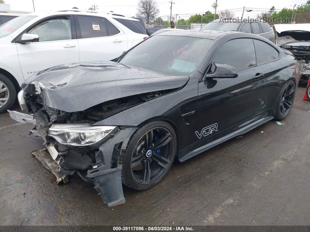 2016 Bmw M4   Black vin: WBS3R9C57GK337836