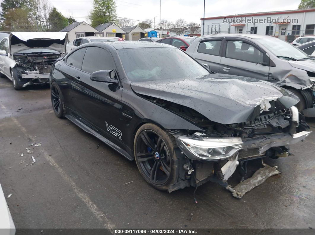 2016 Bmw M4   Black vin: WBS3R9C57GK337836