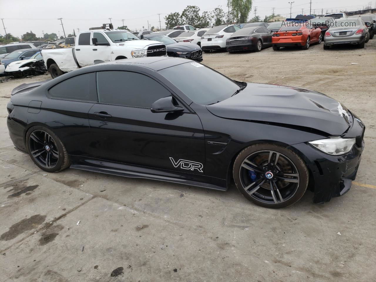 2016 Bmw M4  Black vin: WBS3R9C57GK337836