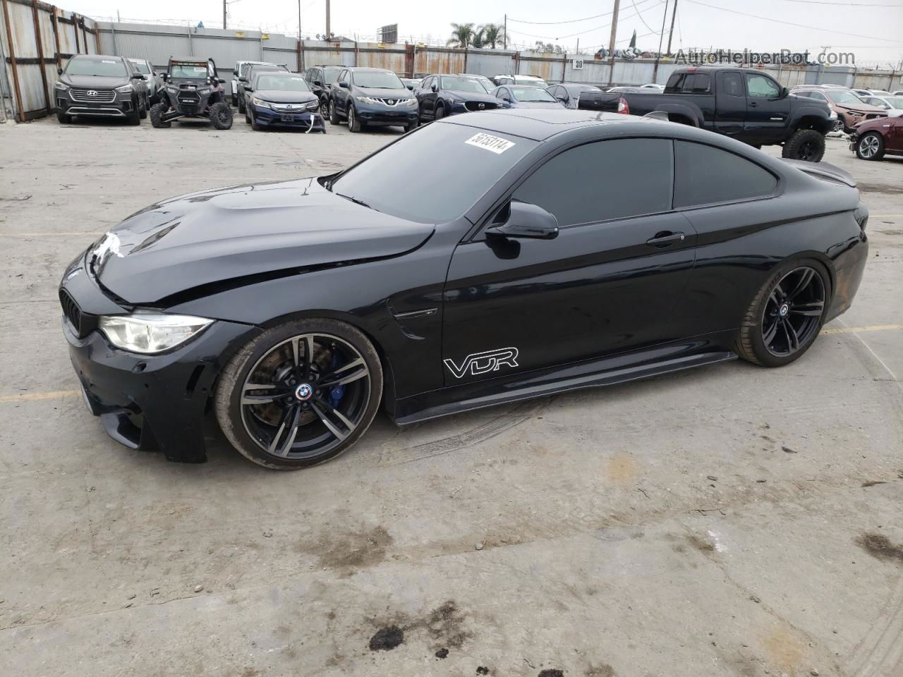 2016 Bmw M4  Black vin: WBS3R9C57GK337836