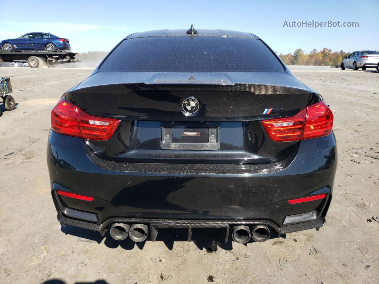 2016 Bmw M4  Black vin: WBS3R9C57GK338100