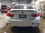 2015 Bmw M4  White vin: WBS3R9C58FK330134