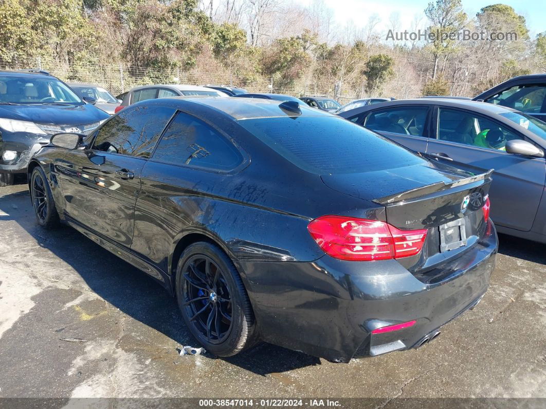 2015 Bmw M4   Черный vin: WBS3R9C58FK335043