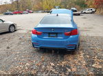 2016 Bmw M4 Blue vin: WBS3R9C58GK336565