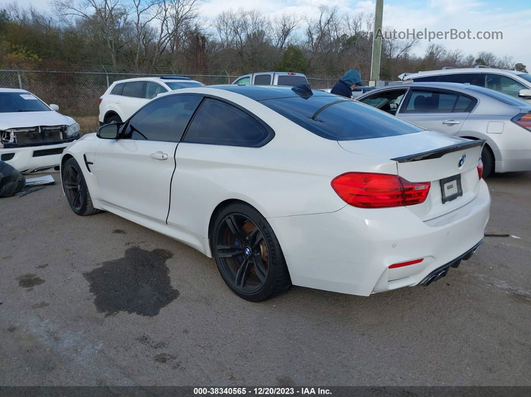 2016 Bmw M4   White vin: WBS3R9C58GK337568