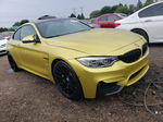 2015 Bmw M4  Yellow vin: WBS3R9C59FK329736