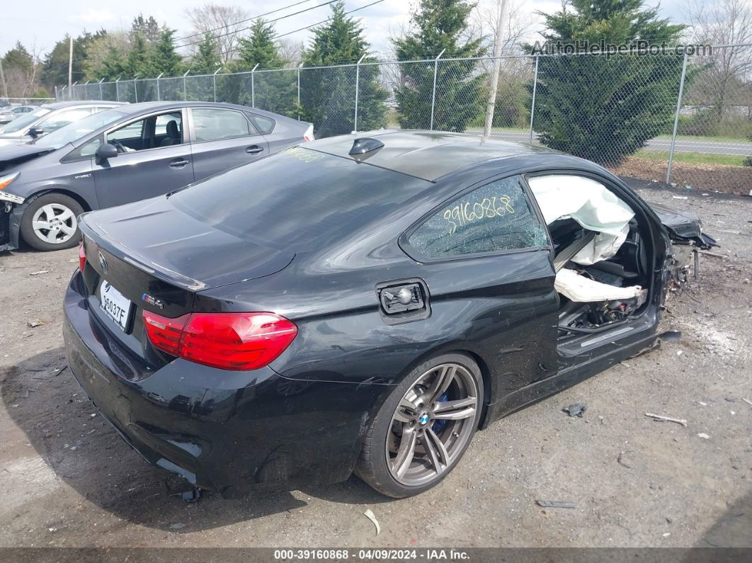 2015 Bmw M4   Черный vin: WBS3R9C59FK331177