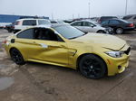 2015 Bmw M4  Yellow vin: WBS3R9C59FK331471