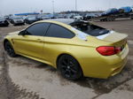 2015 Bmw M4  Yellow vin: WBS3R9C59FK331471