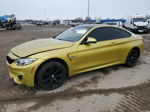 2015 Bmw M4  Yellow vin: WBS3R9C59FK331471