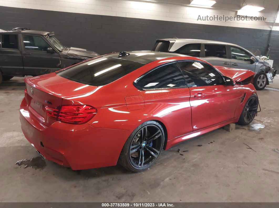 2015 Bmw M4 Red vin: WBS3R9C59FK331874