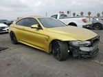 2015 Bmw M4  Золотой vin: WBS3R9C59FK332930