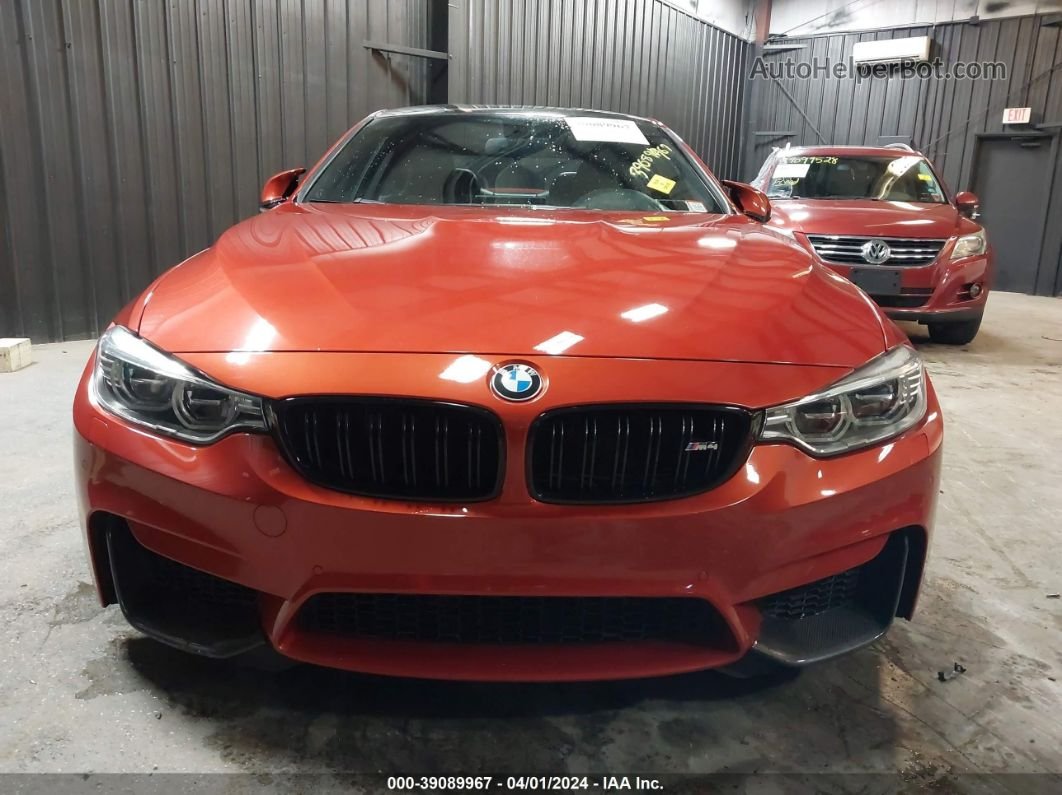 2016 Bmw M4   Orange vin: WBS3R9C59GK337238