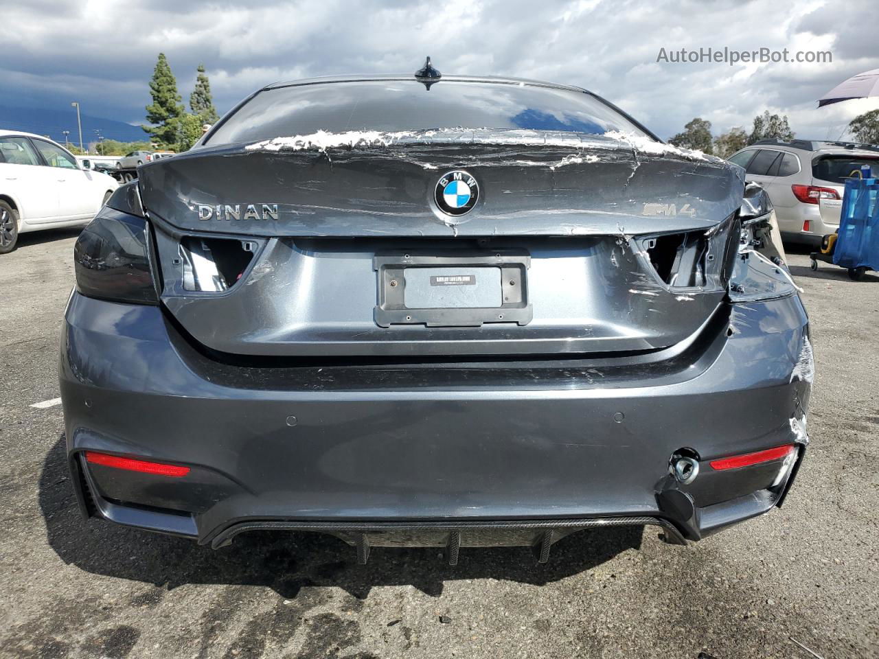 2016 Bmw M4  Charcoal vin: WBS3R9C59GK337983