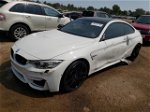 2016 Bmw M4  White vin: WBS3R9C59GK338583