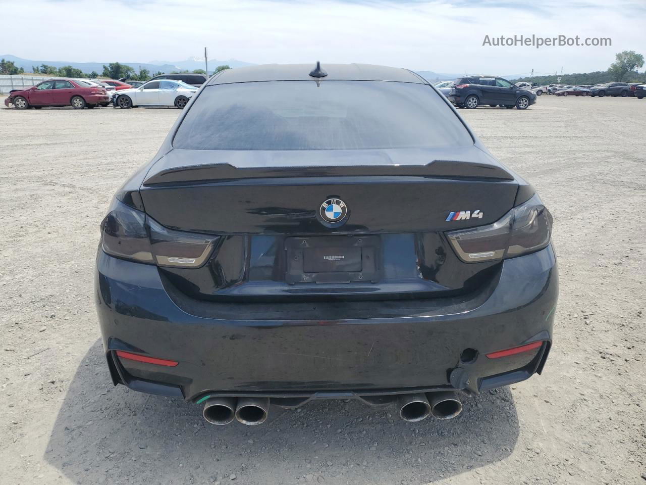 2015 Bmw M4  Black vin: WBS3R9C5XFK332208