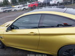 2015 Bmw M4   Yellow vin: WBS3R9C5XFK333276